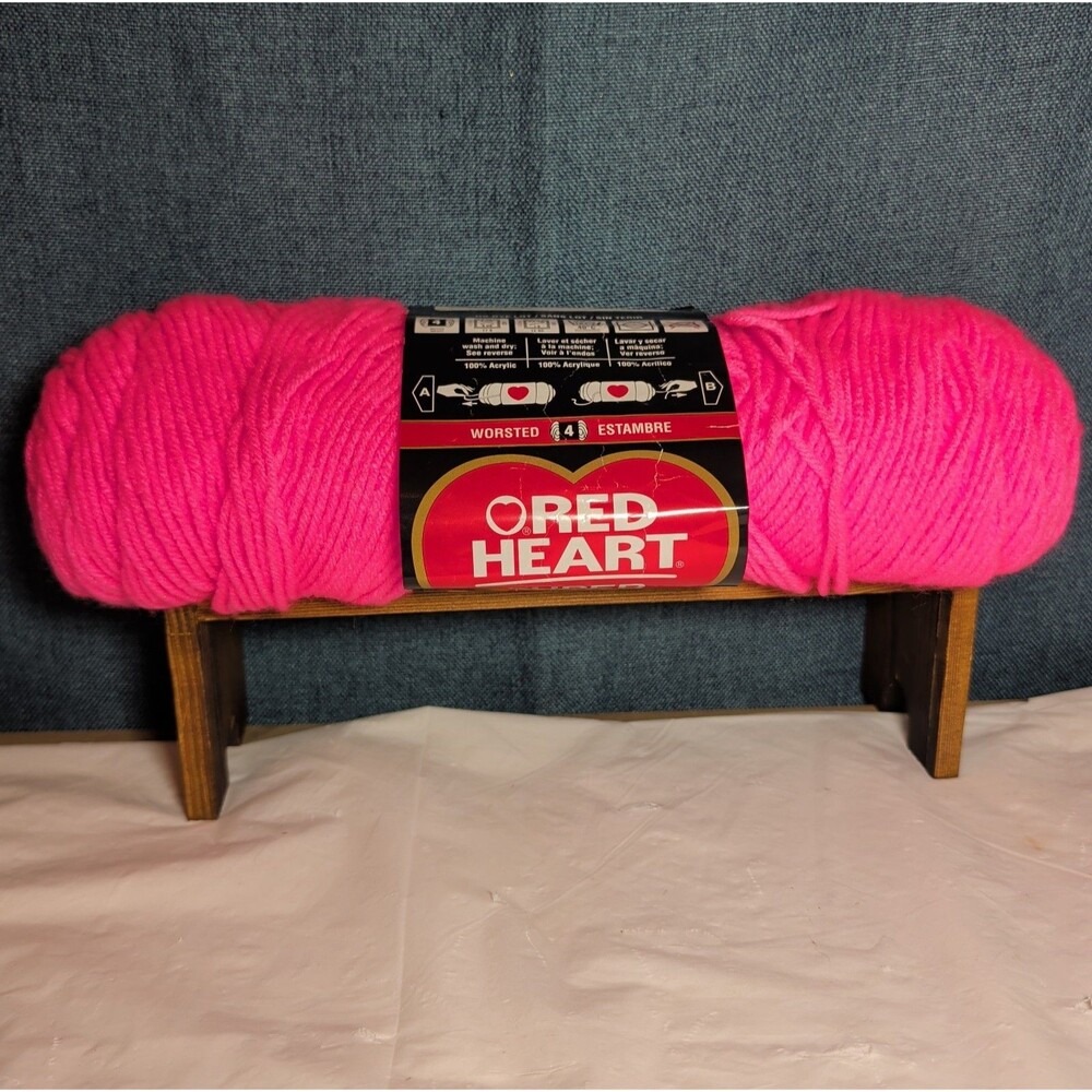Red Heart Super Saver Pretty N Pink Yarn 7oz Acrylic Worsted